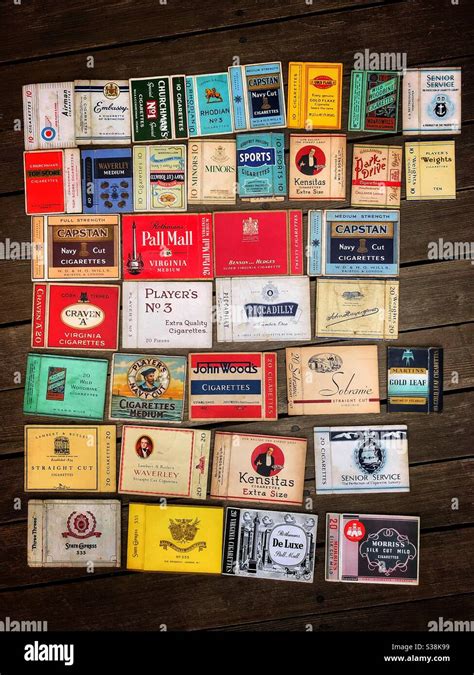 vintage cigarette boxes uk